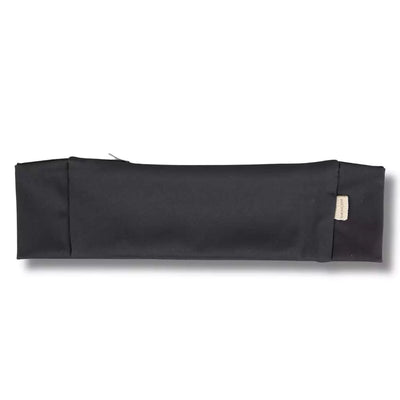 Grey gray nylon and spandex athletic headband with hidden zipper pocket for storing valuables (cash, keys, AirPods). Soft and stretchy with strong elastic for a secure hold, perfect for workouts, festivals, gifts, and holiday stocking stuffers.