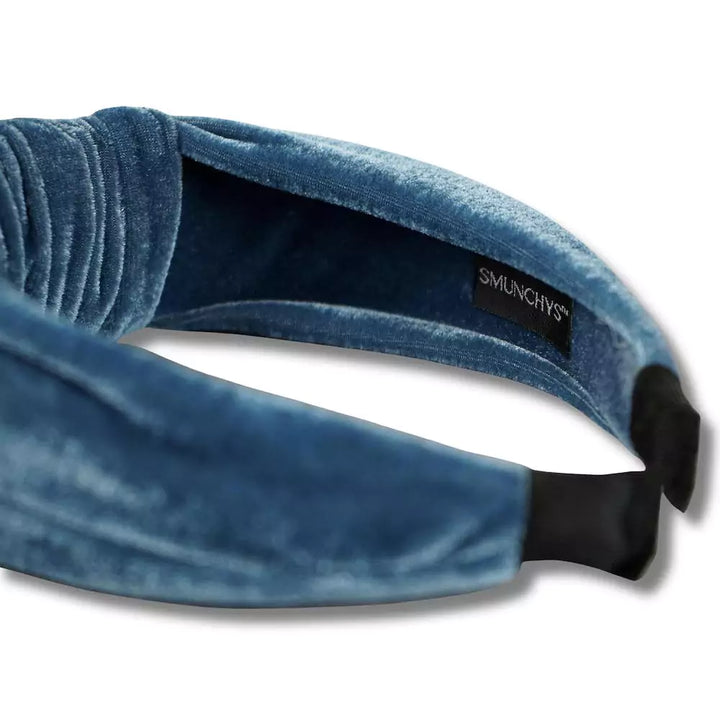 Hard Knot Zipper Pocket Headband