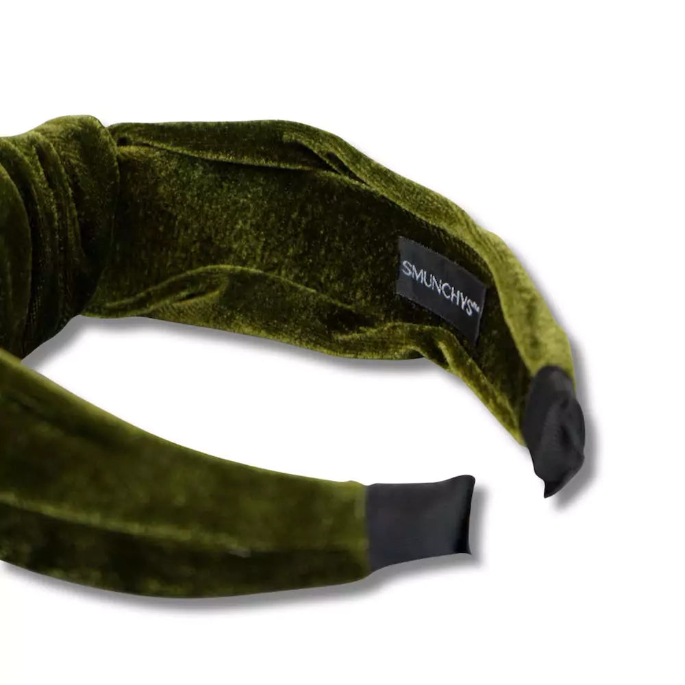 Hard Knot Zipper Pocket Headband